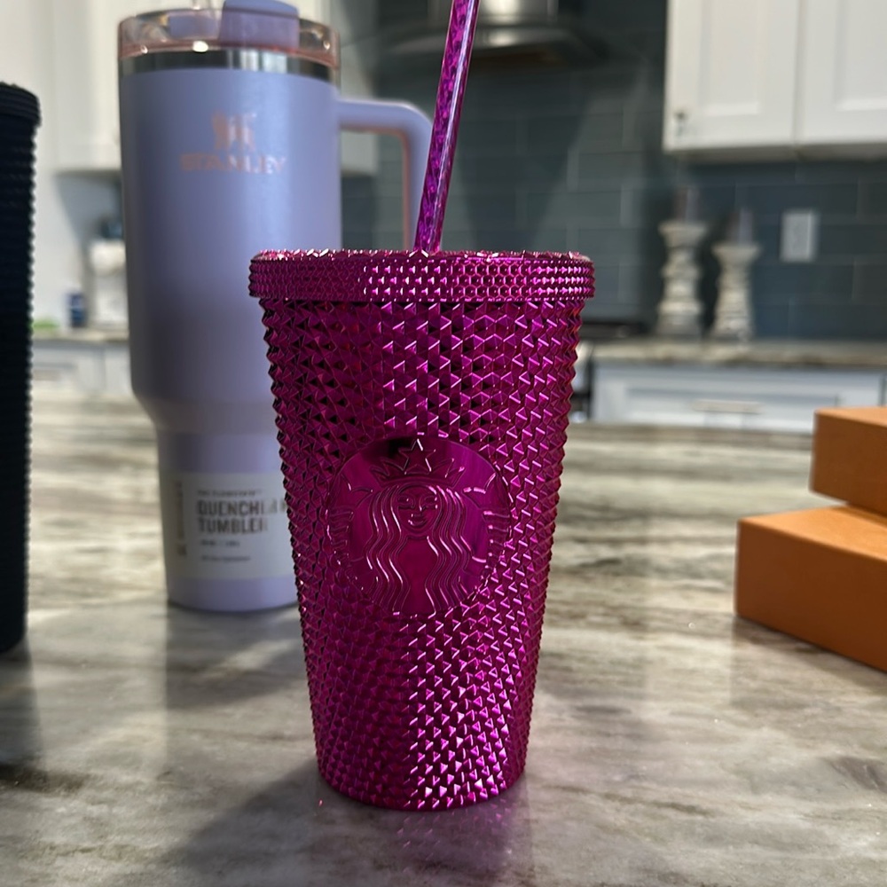 Starbucks SMALL fuchsia cup